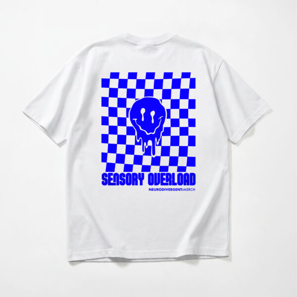 Sensory Overload Smiley - White Thumbnail